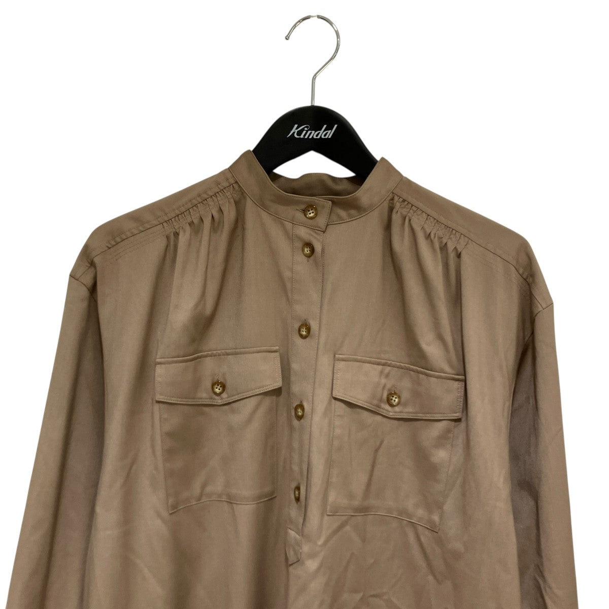 A．P．C． バンドカラー シャツワンピース23213-1-16711 古着・中古-3枚目のアイテム画像