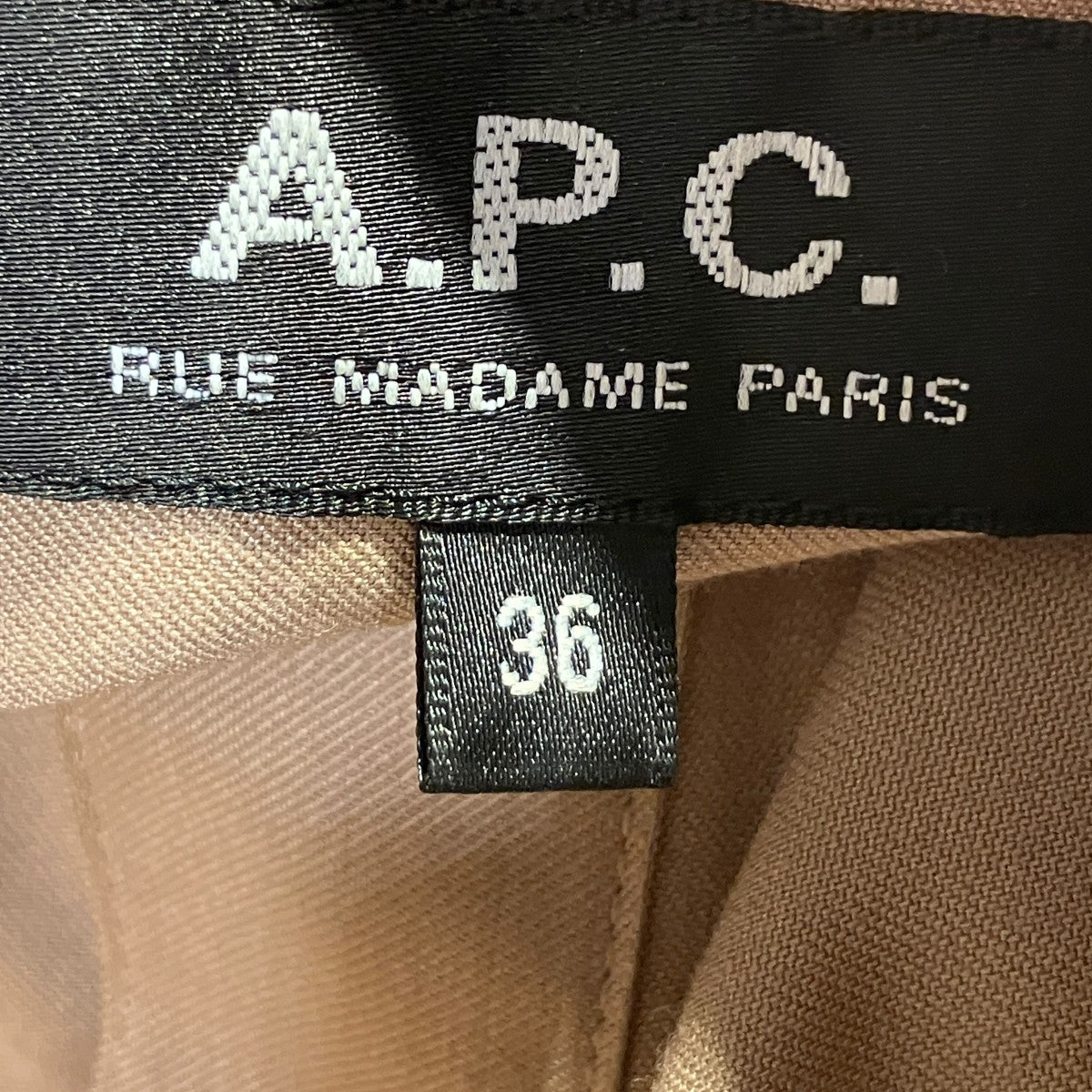 A．P．C． バンドカラー シャツワンピース23213-1-16711 古着・中古-5枚目のアイテム画像