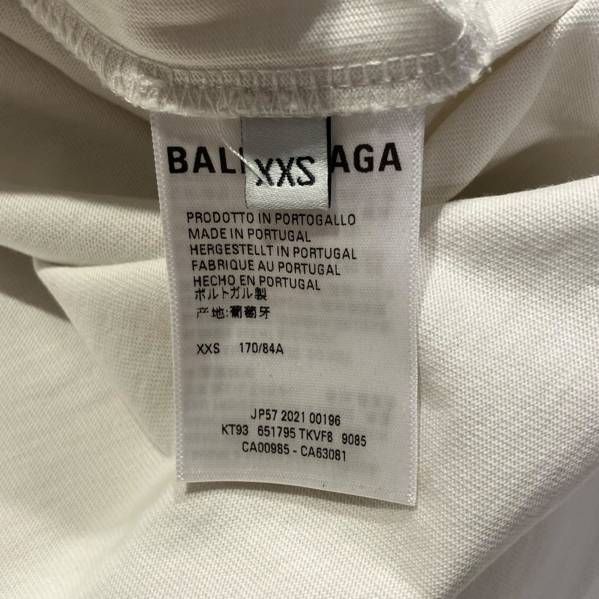 BALENCIAGA 21AWDRY CLEANING BOXY半袖Tシャツ651795 古着・中古-6枚目のアイテム画像