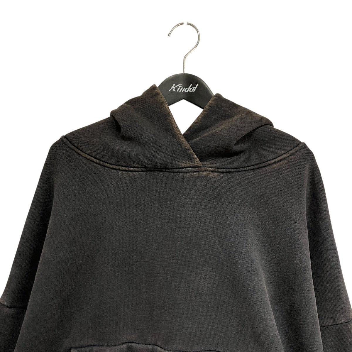 ENTIRE STUDIOS HEAVY HOODIE ウォッシュド加工長袖パーカーES2125 PO040 古着・中古-3枚目のアイテム画像