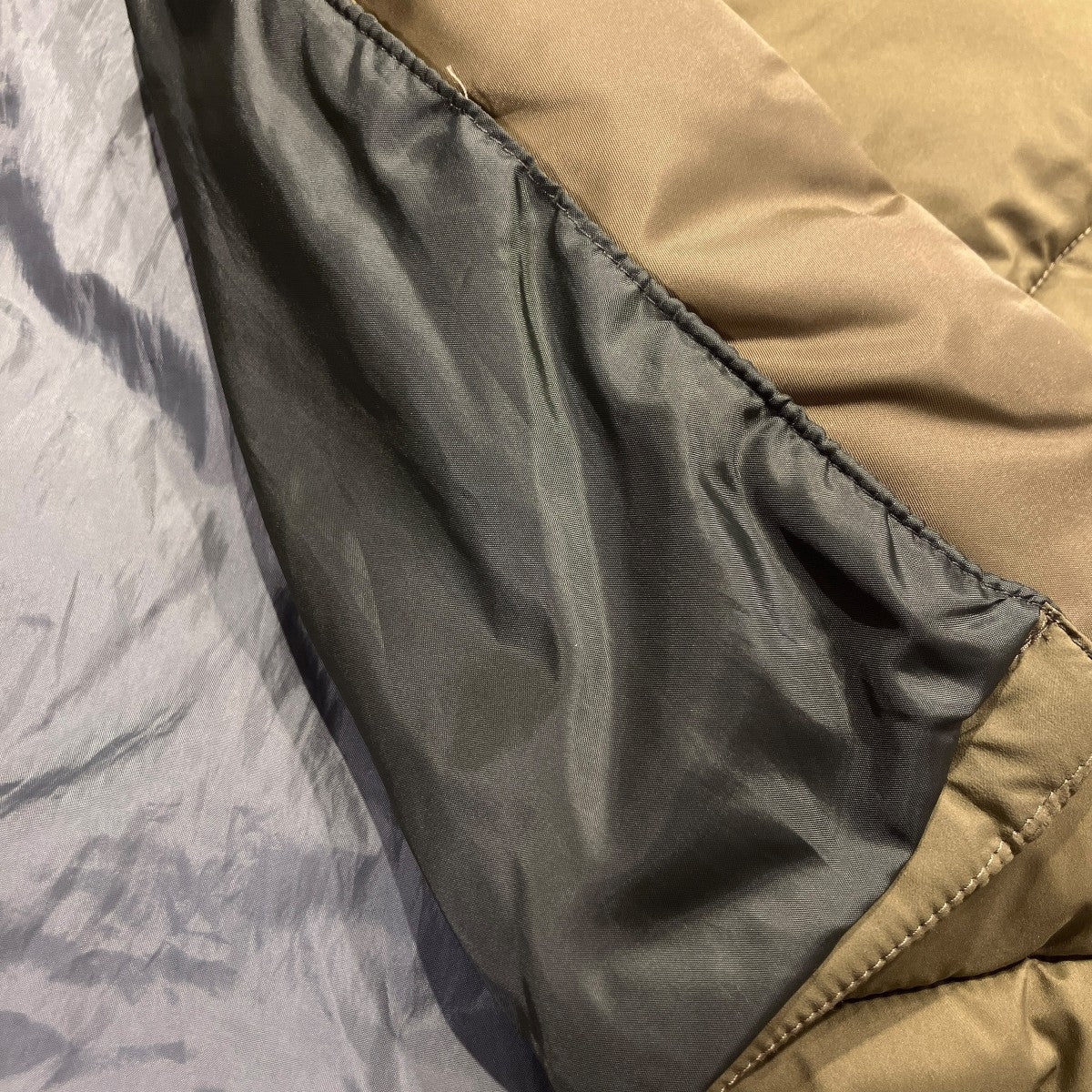 XL Long Blanket Coat中綿コートD23633-D199-C744