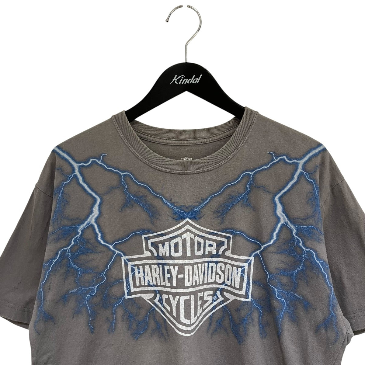 NEIGHBORHOOD×HARLEY-DAVIDSON 22SS半袖Tシャツ グレー サイズ S