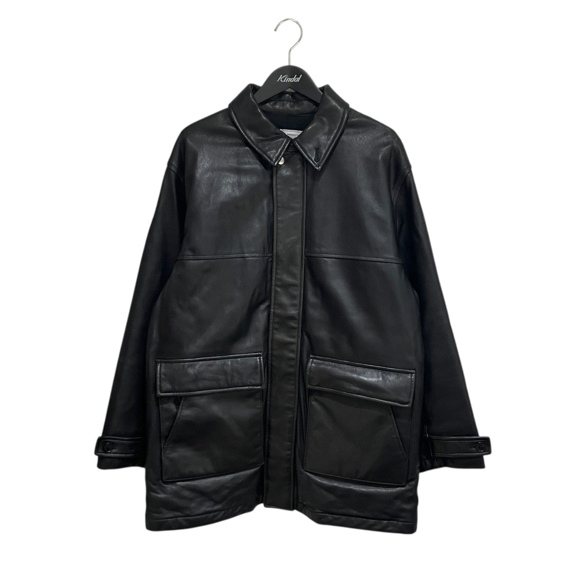 SHEEP LEATHER CARCOATレザーコート233-60703