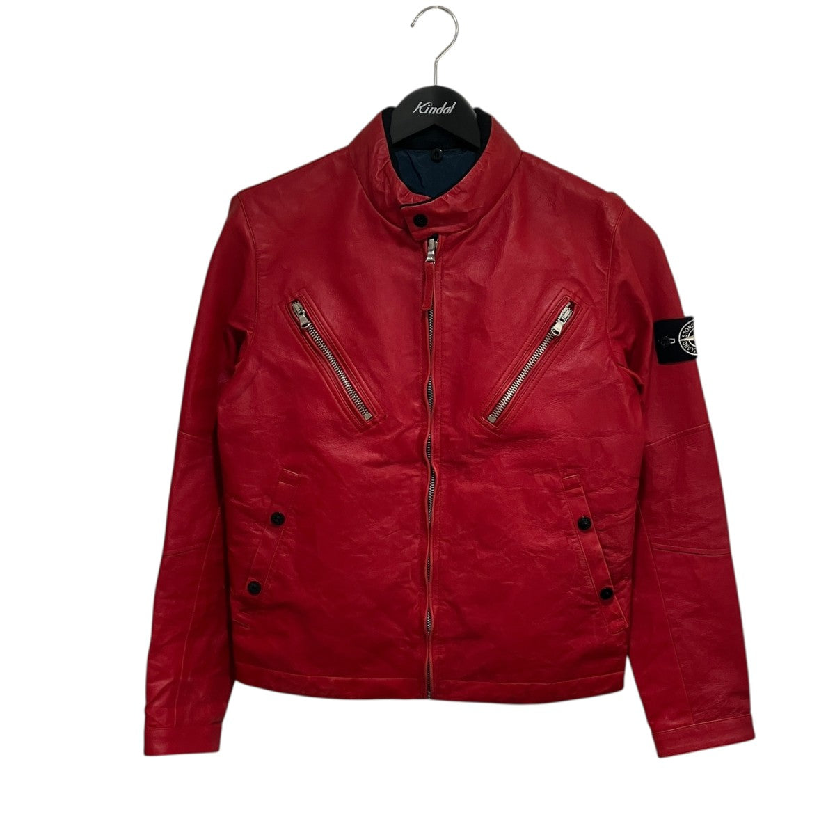 STONE ISLAND 10SSリバーシブルレザージャケット52150179 古着・中古-1枚目のアイテム画像