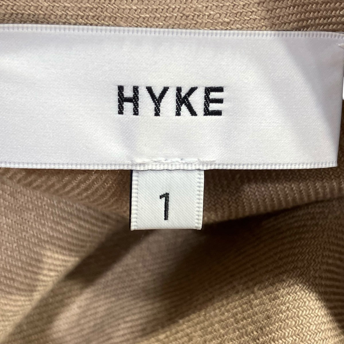 HYKE 22SS半袖ワンピース221-16110 045 古着・中古-6枚目のアイテム画像