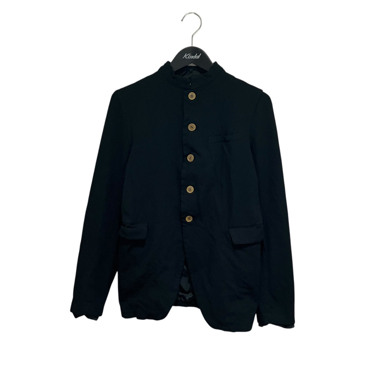 COMME des GARCONS COMME des GARCONS ポリ縮スタンドカラージャケットRU-J066 古着・中古-1枚目のアイテム画像