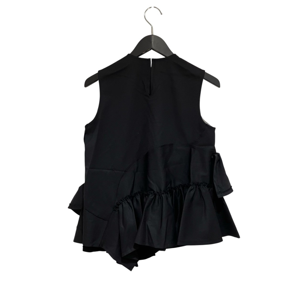 tricot COMME des GARCONS フリルデザインノースリーブブラウスTT-B001 古着・中古-2枚目のアイテム画像