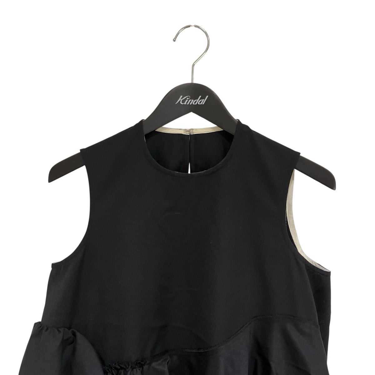 tricot COMME des GARCONS フリルデザインノースリーブブラウスTT-B001 古着・中古-3枚目のアイテム画像