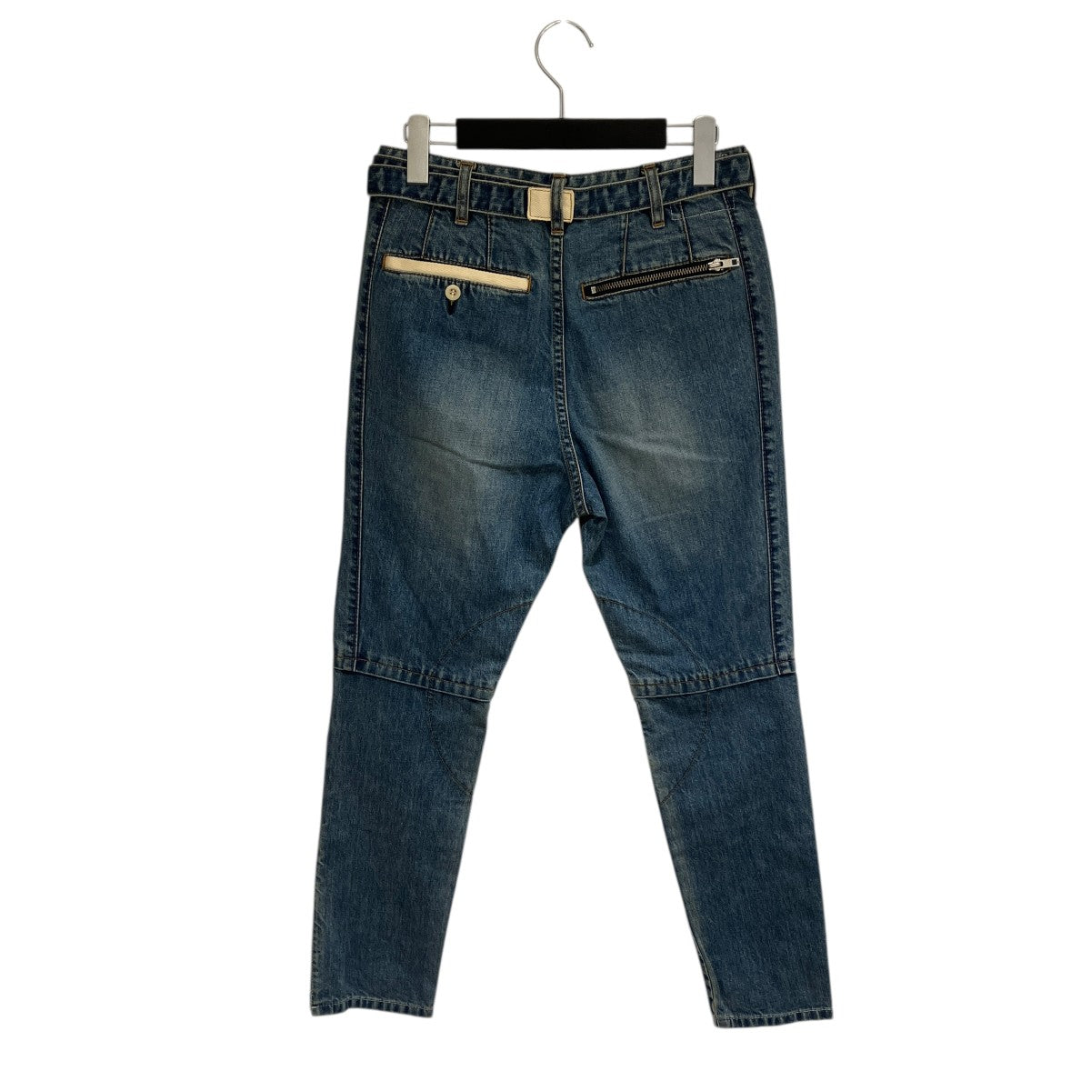 sacai 20AWバイカーデニムパンツデニムパンツ20-02364M 古着・中古-2枚目のアイテム画像