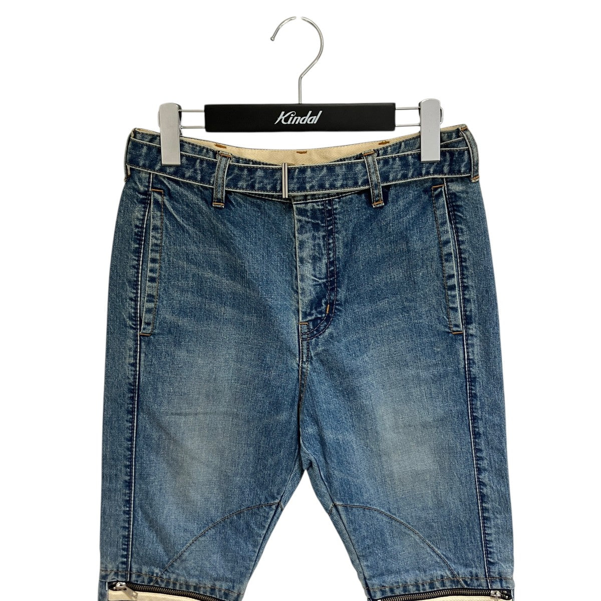 sacai 20AWバイカーデニムパンツデニムパンツ20-02364M 古着・中古-3枚目のアイテム画像