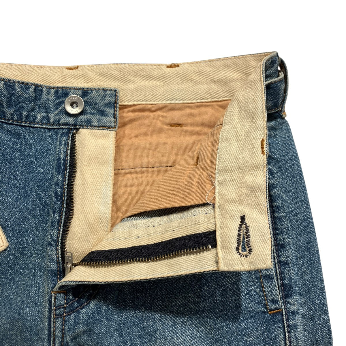 sacai 20AWバイカーデニムパンツデニムパンツ20-02364M 古着・中古-5枚目のアイテム画像
