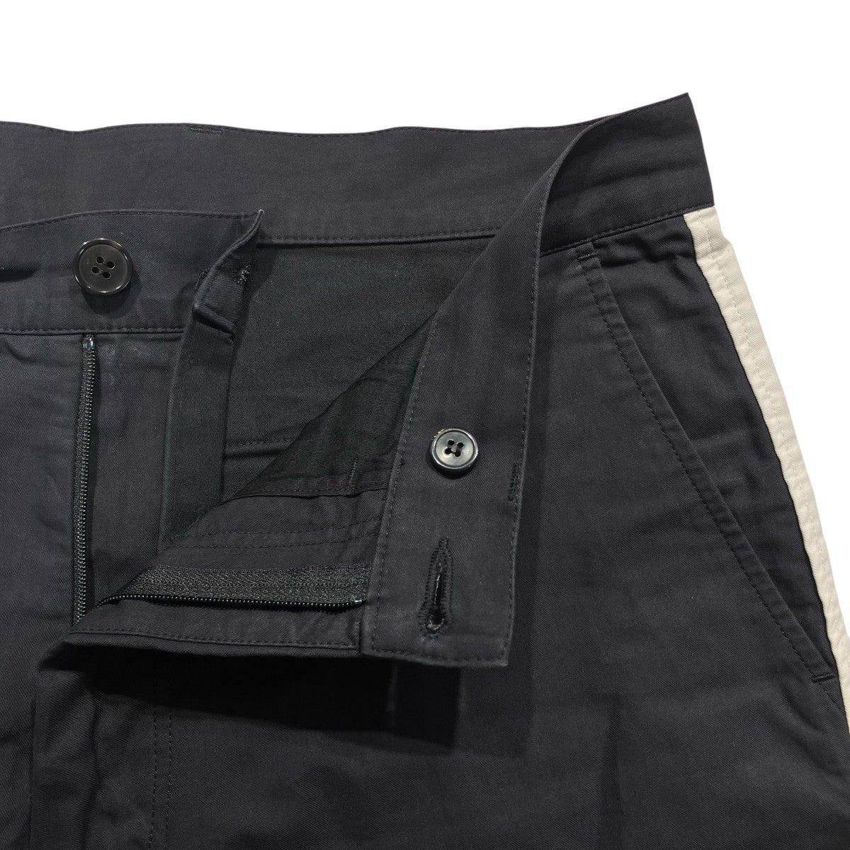 DRIES VAN NOTEN サイドラインショートパンツ 古着・中古-5枚目のアイテム画像
