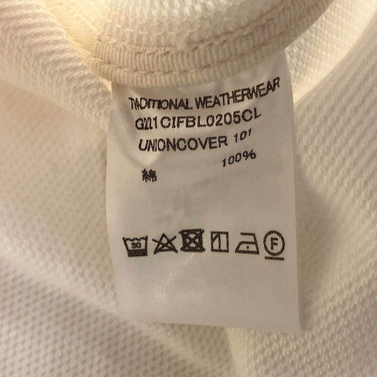 UNION WEAR UNIONCOVER 101ジャケットG221CIFBL0205CL