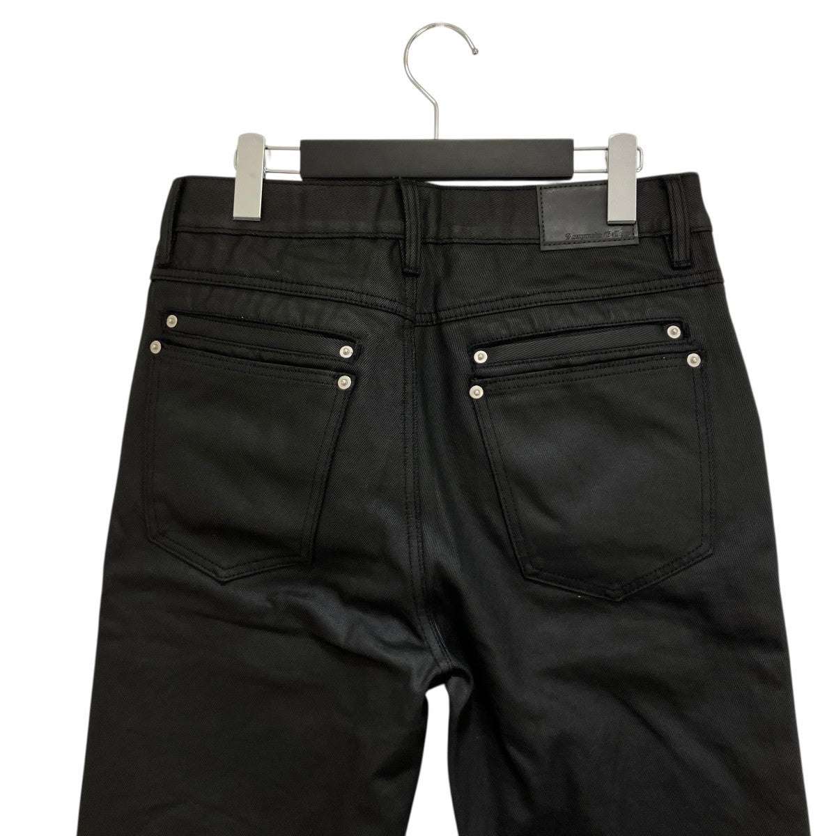 パンツ Asapmode Stacked Oil Coating Pants M Stacked Oil Coating Loose Fit Pants – A$APMODE