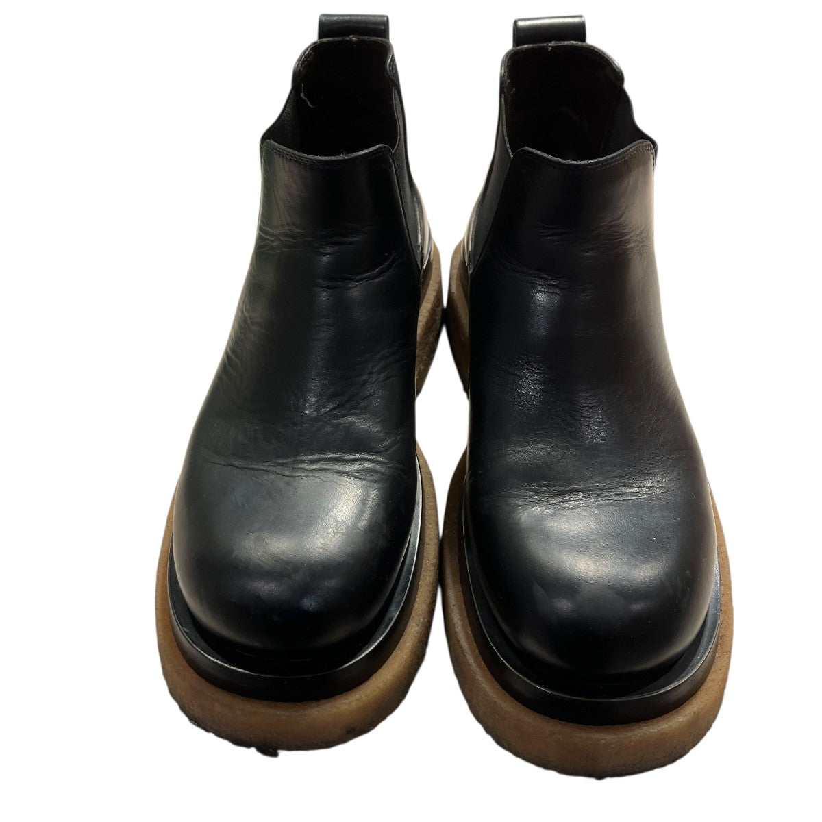 BOTTEGA VENETA LUG BOOT ラグ サイドゴアクレープソールブーツ 古着・中古-2枚目のアイテム画像