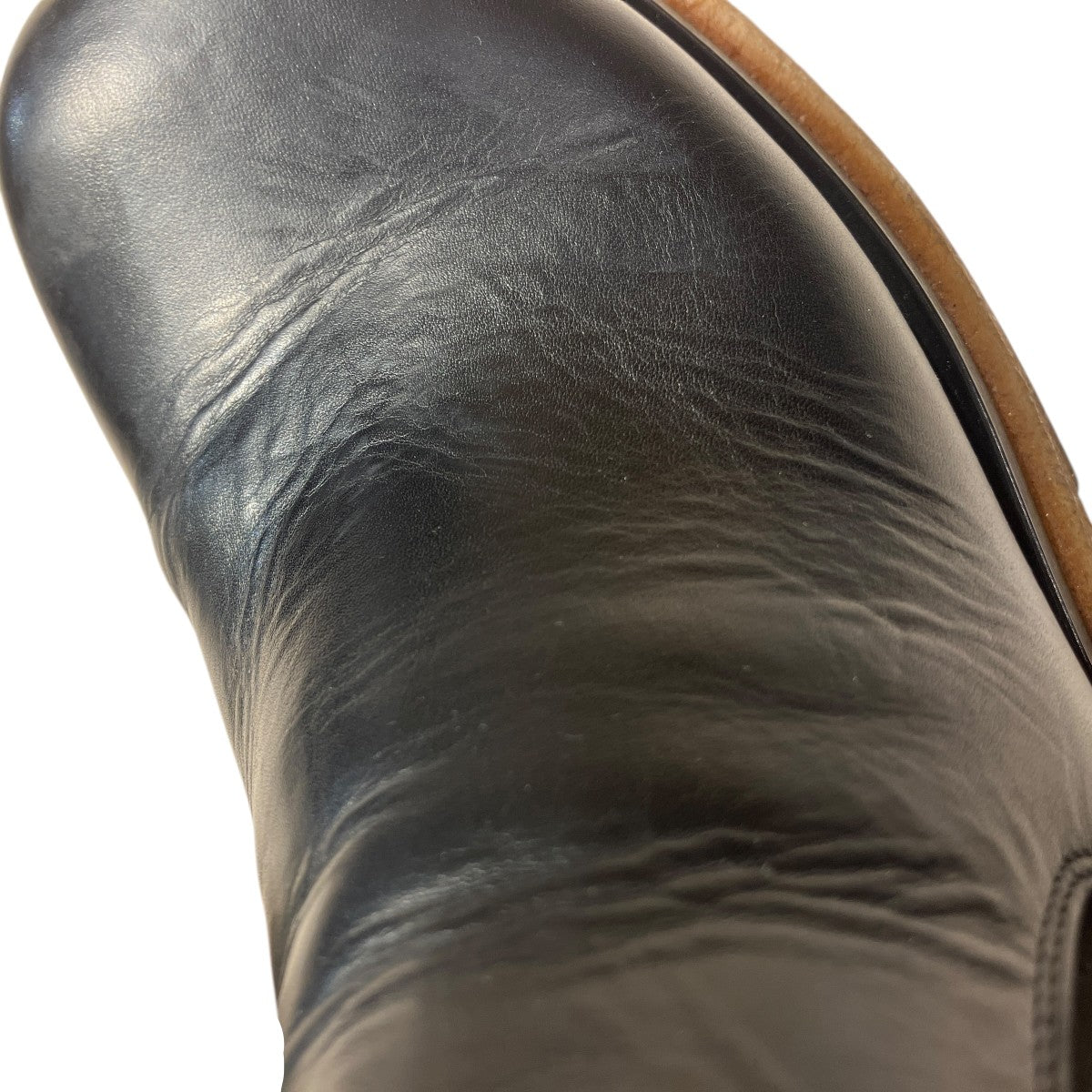 BOTTEGA VENETA LUG BOOT ラグ サイドゴアクレープソールブーツ 古着・中古-6枚目のアイテム画像