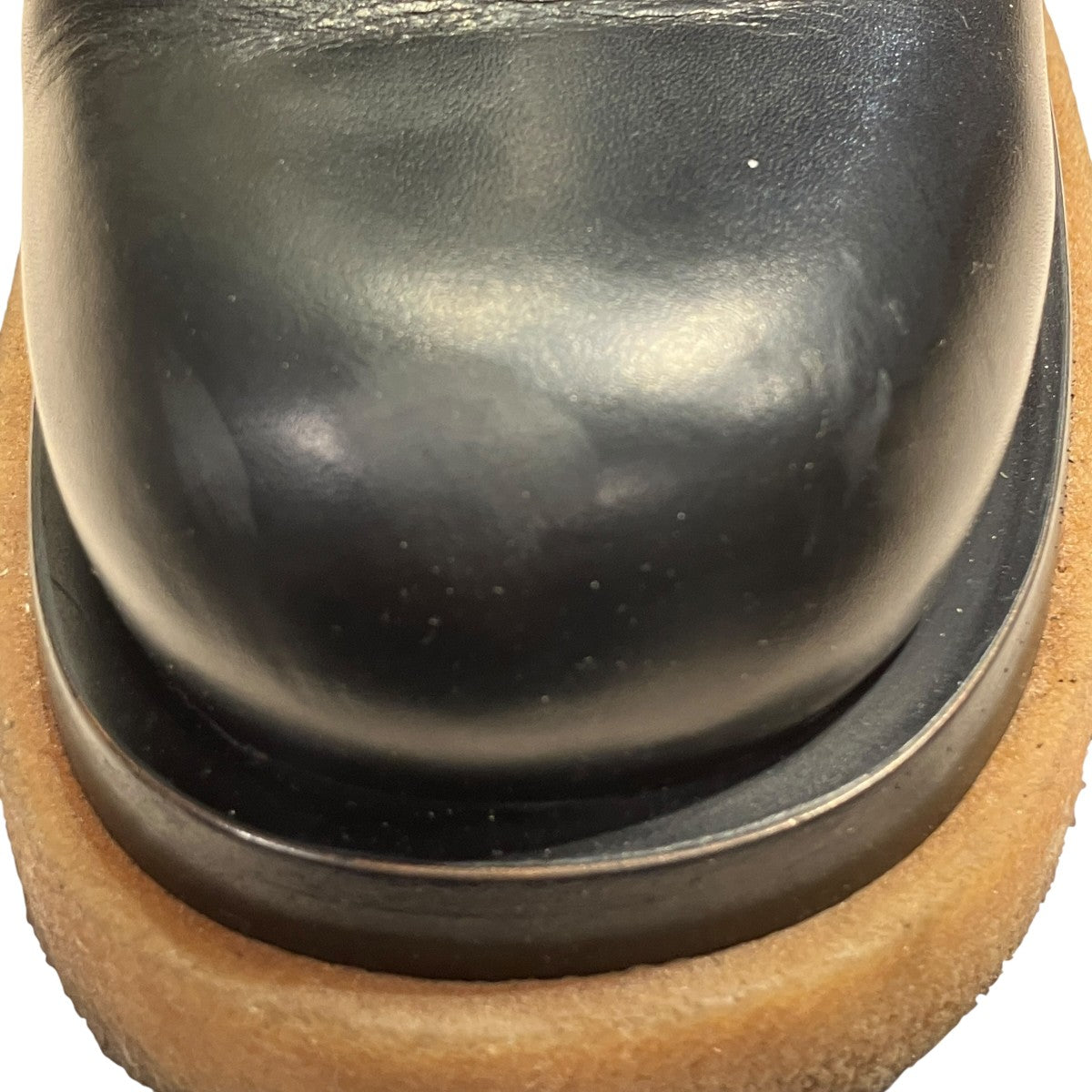 BOTTEGA VENETA LUG BOOT ラグ サイドゴアクレープソールブーツ 古着・中古-8枚目のアイテム画像
