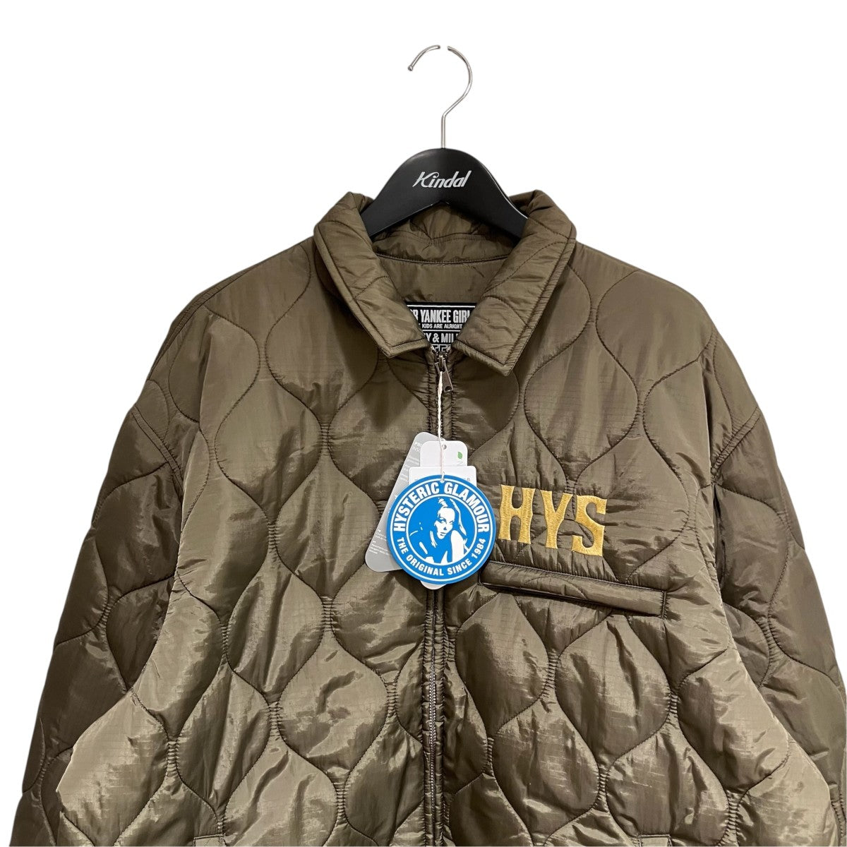 25AWGuitar GIRL MICHIGAN刺繍キルティングジャケット02253AB08