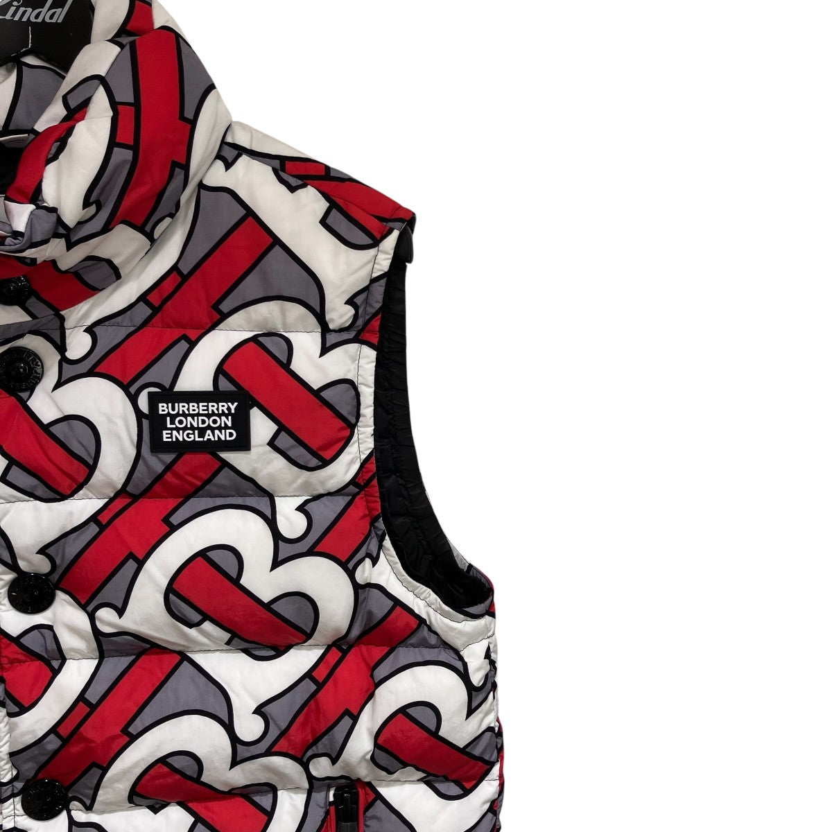 BURBERRY(バーバリー) 総柄 モノグラム ミッドランドダウンベスト