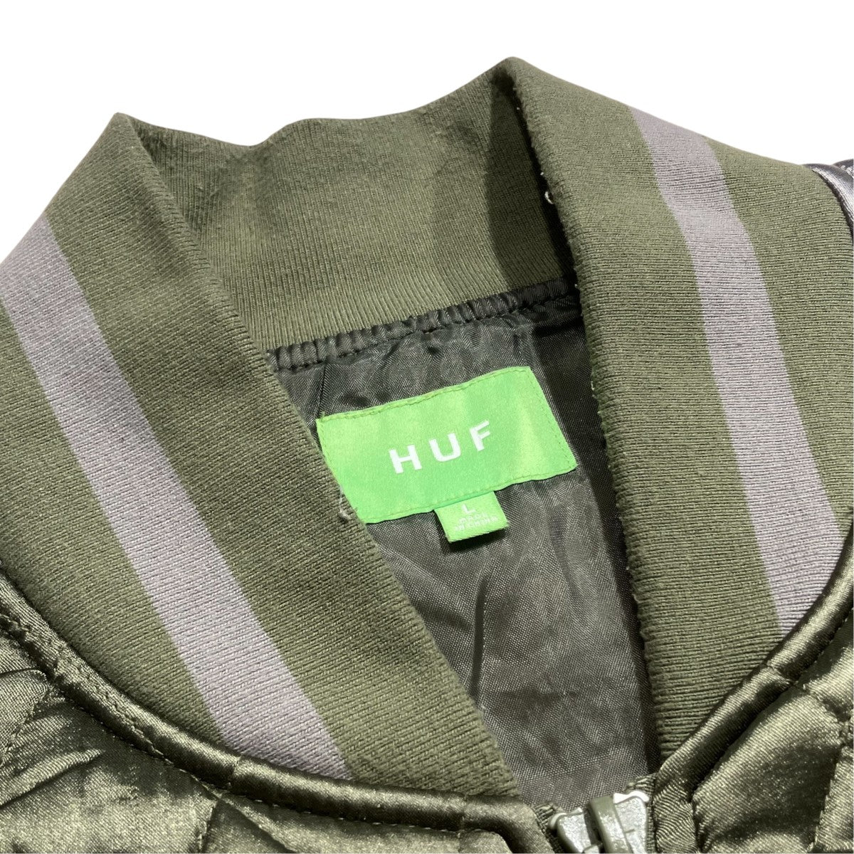 LIGHTNING BOMBER JACKETキルティングジャケットJK00371