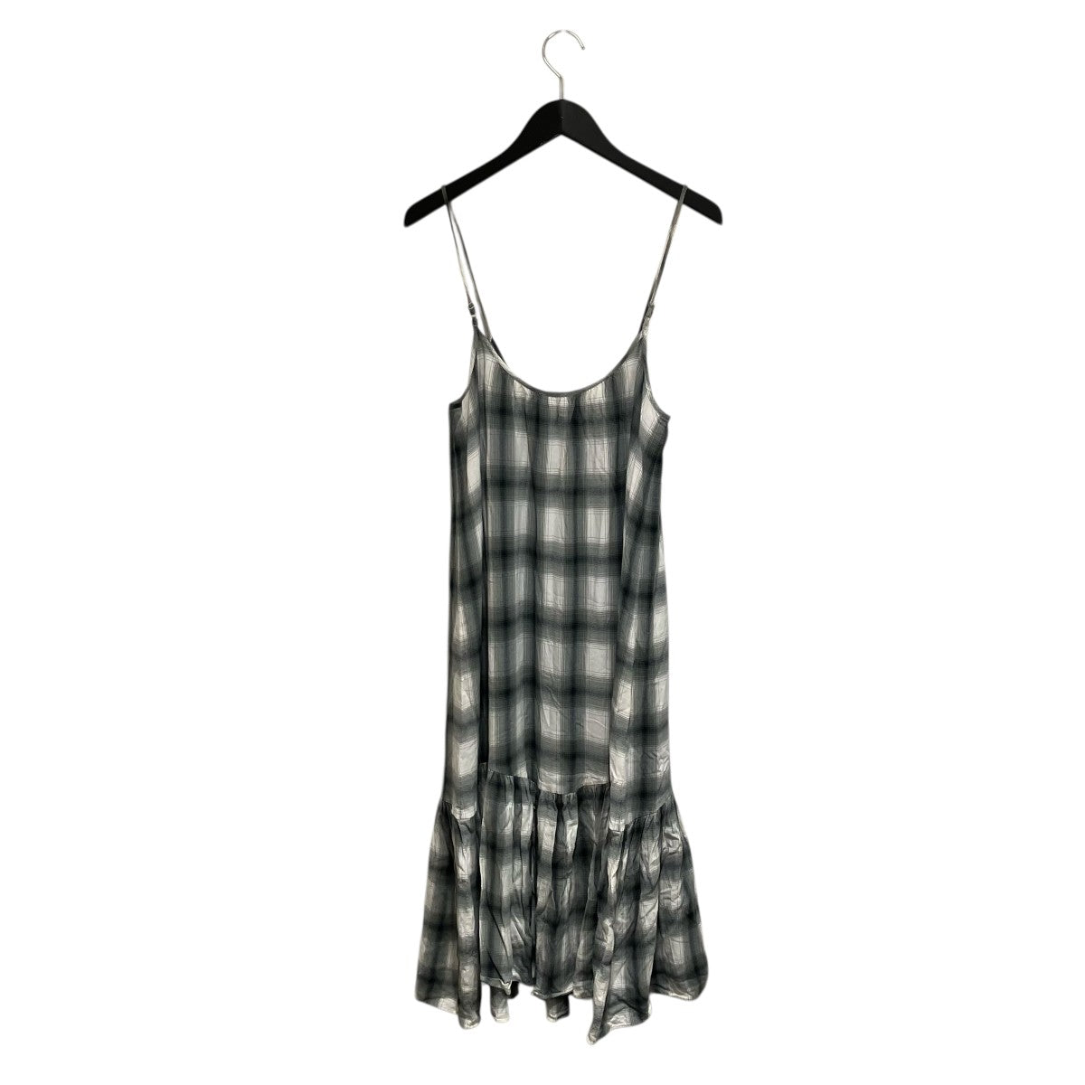 PHEENY Rayon ombre check dressキャミソールワンピースPS22-OP03 古着・中古-2枚目のアイテム画像