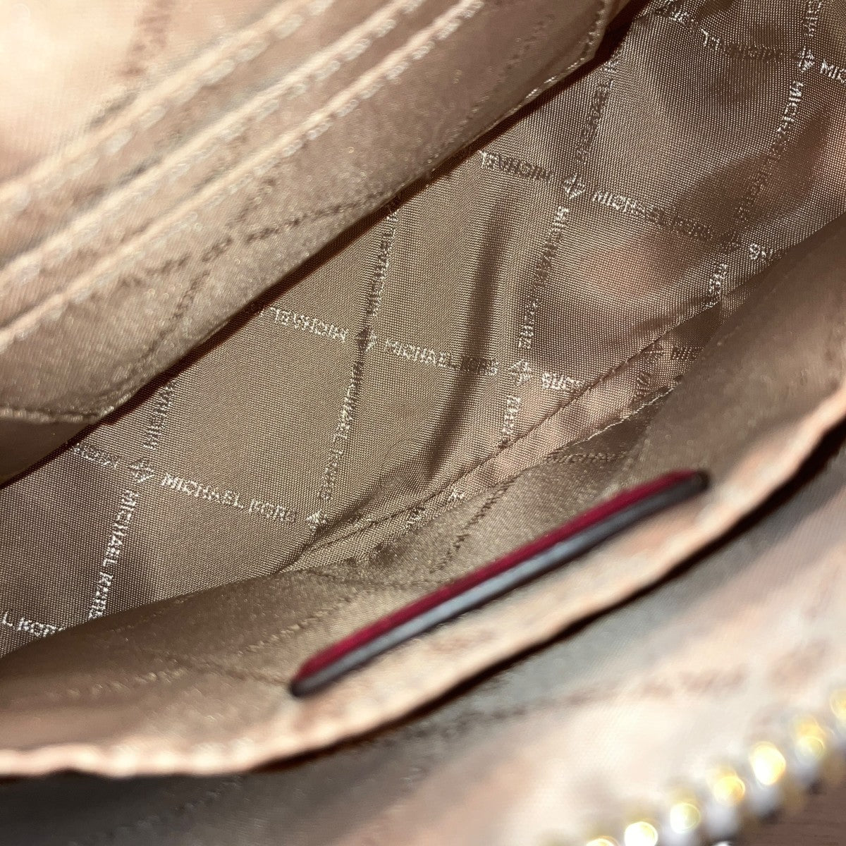 MICHAEL KORS JET SET TRAVELショルダーバッグ35R3GTVC1B 古着・中古-6枚目のアイテム画像