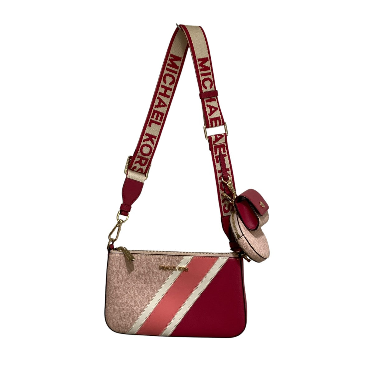 MICHAEL KORS JET SET TRAVELショルダーバッグ35R3GTVC1B 古着・中古-7枚目のアイテム画像