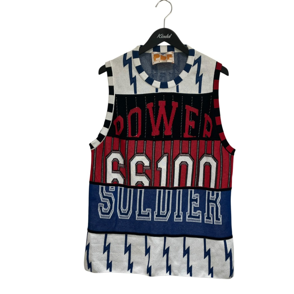 PDF Power Tank TopニットベストDFM7008 MC076 古着・中古-1枚目のアイテム画像