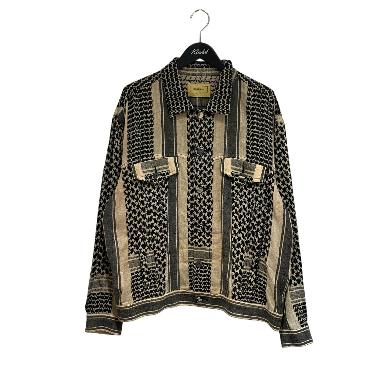 SEVEN BY SEVEN 23SSREWORK 3RD TYPE JACKETシャツジャケット800-3125172 古着・中古-1枚目のアイテム画像