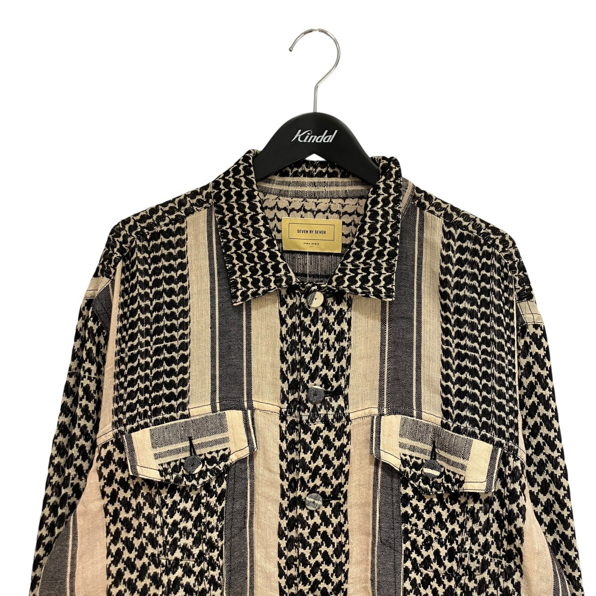 SEVEN BY SEVEN 23SSREWORK 3RD TYPE JACKETシャツジャケット800-3125172 古着・中古-3枚目のアイテム画像