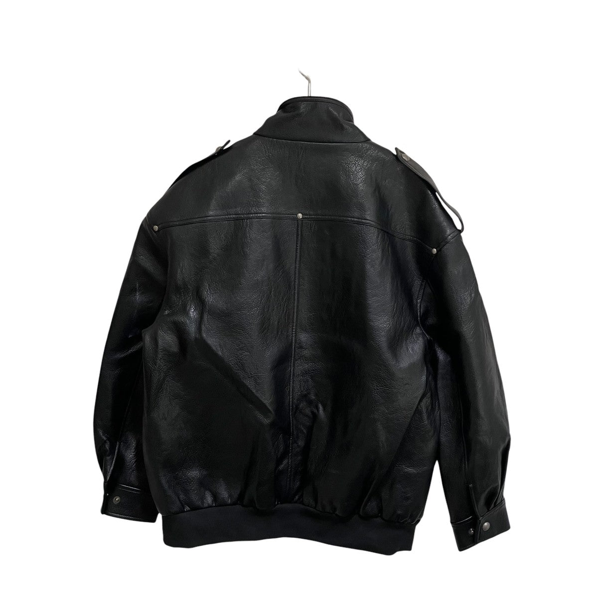 UNISEX， 4 Pocket Oversized LeatherジャケットMS256UJK01