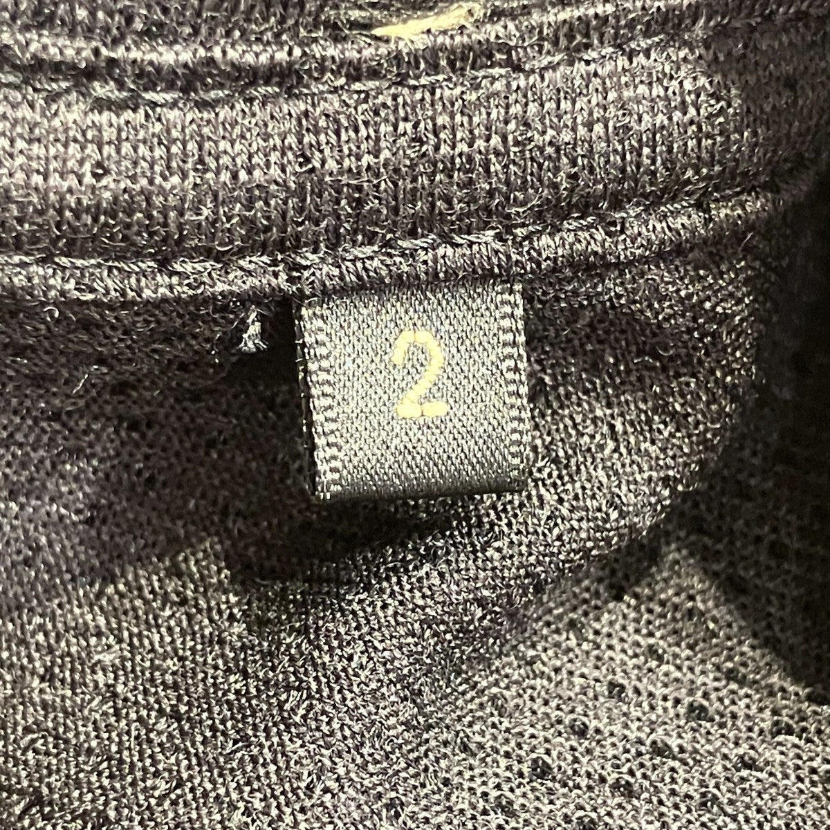 25SSウールメッシュ半袖TシャツB01-05032