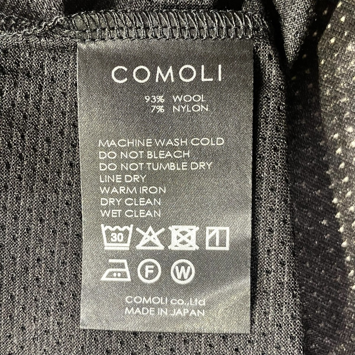 25SSウールメッシュ半袖TシャツB01-05032