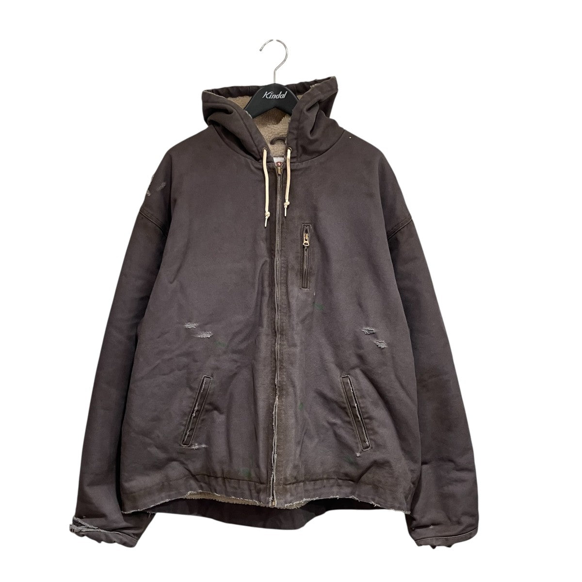 KAMIYA BORO Duck BlousonジャケットG13BL024 古着・中古-1枚目のアイテム画像