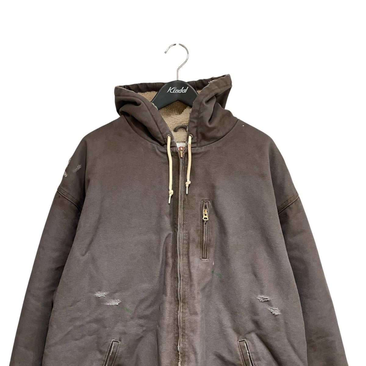 KAMIYA BORO Duck BlousonジャケットG13BL024 古着・中古-3枚目のアイテム画像