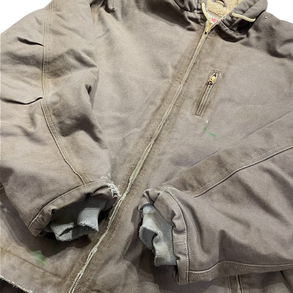KAMIYA BORO Duck BlousonジャケットG13BL024 古着・中古-6枚目のアイテム画像