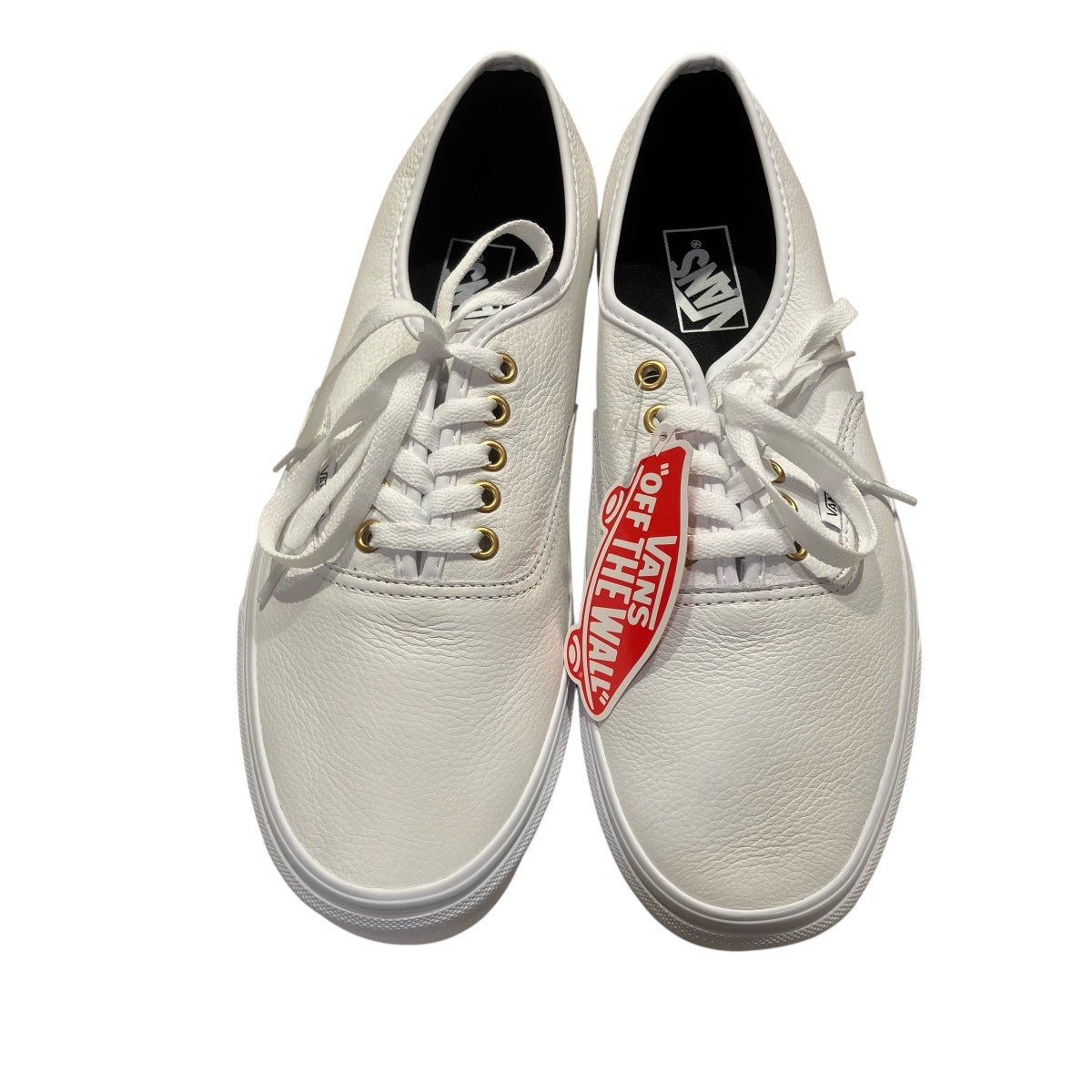 VANS Authentic ’White’レザースニーカーVN0A2Z5IOER 古着・中古-2枚目のアイテム画像