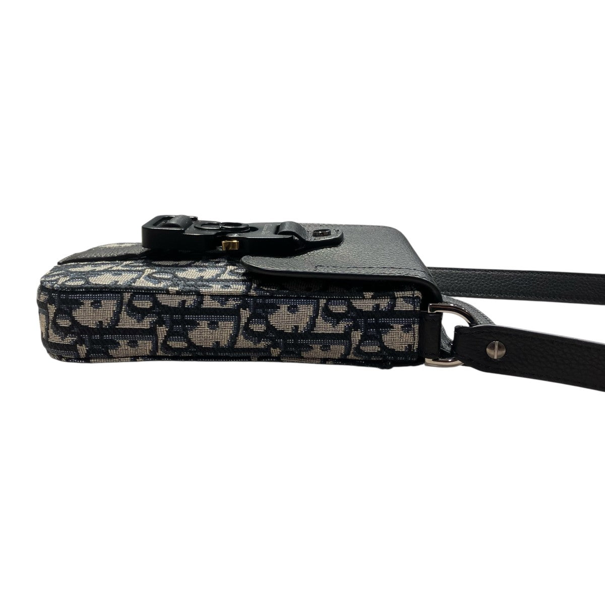 Christian Dior オブリーク ジャカード サドル バーティカルポーチショルダーバッグ2ADCA446YKS 古着・中古-5枚目のアイテム画像