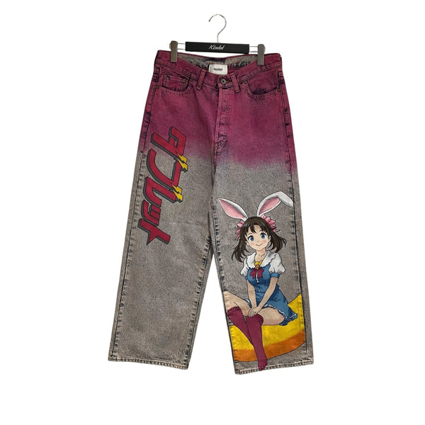 doublet(ダブレット) ANIME HAND PAINTING DENIM PANTSデニムパンツ