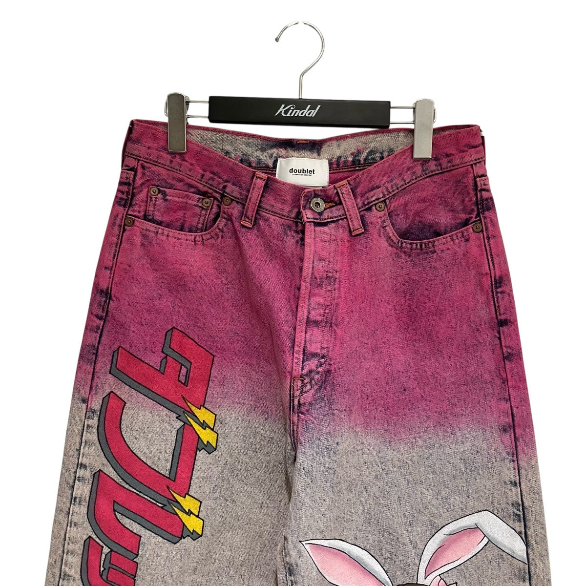 doublet(ダブレット) ANIME HAND PAINTING DENIM PANTSデニムパンツ