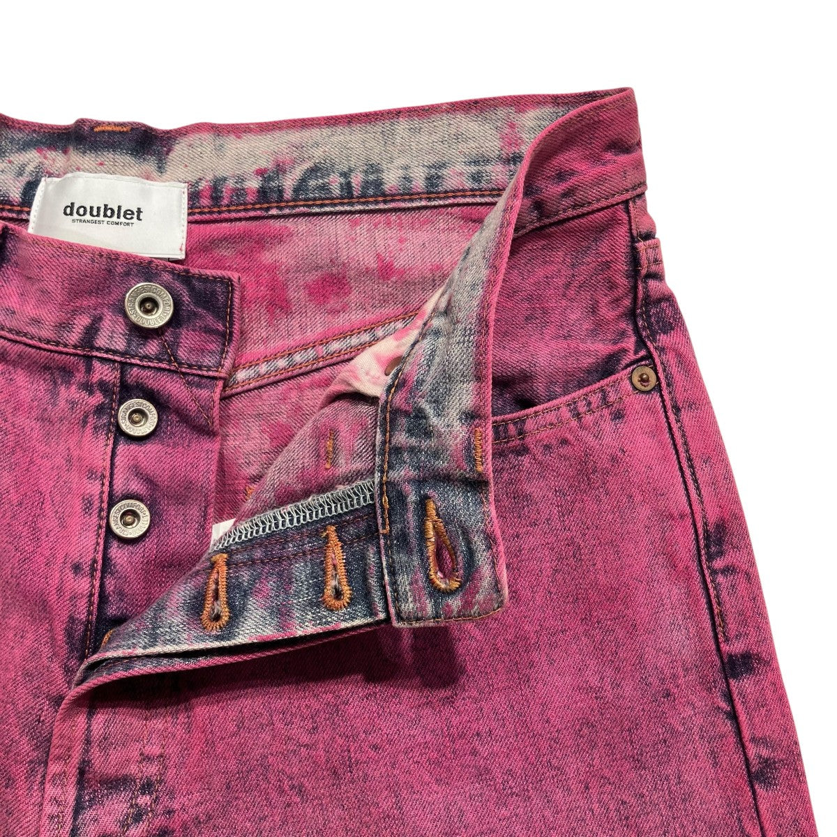 doublet(ダブレット) ANIME HAND PAINTING DENIM PANTSデニムパンツ