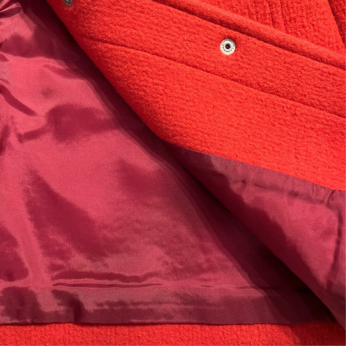 BEAUTY＆YOUTH UNITED ARROWS BY クレーターメルトンノーカラーショートコートノーカラージャケット1625-139-4479 古着・中古-5枚目のアイテム画像