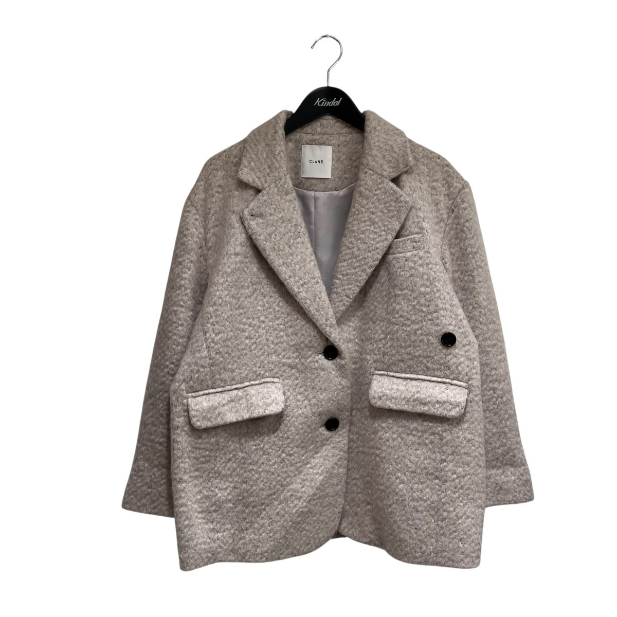 CLANE(クラネ) MIX SHAGGY OVER TAILORED JACKETテーラードジャケット