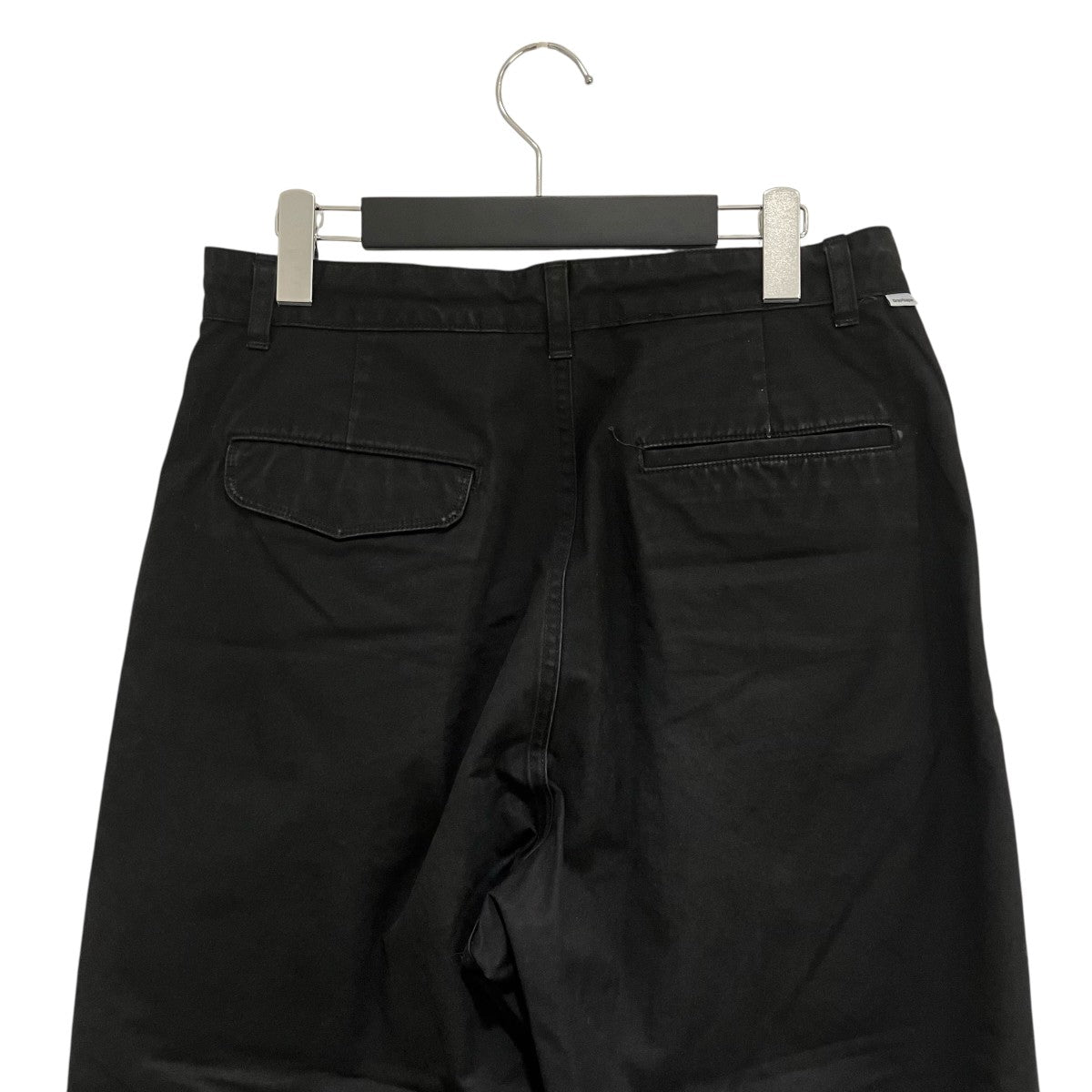 Graphpaper High Count Weather Two Tuck PantsワイドパンツGM204-40235B 古着・中古-4枚目のアイテム画像