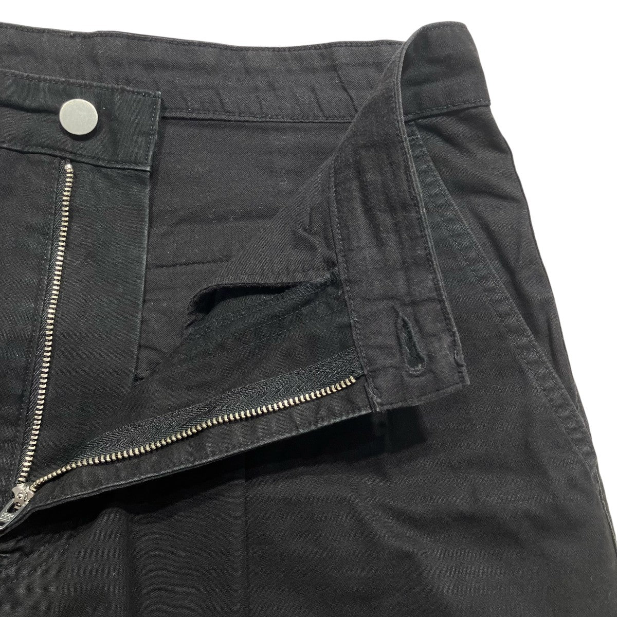 Graphpaper High Count Weather Two Tuck PantsワイドパンツGM204-40235B 古着・中古-5枚目のアイテム画像
