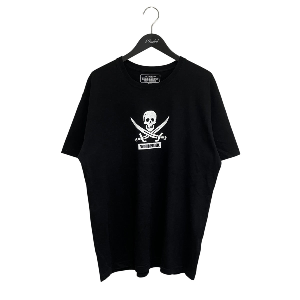 NEIGHBORHOOD プリントドクロ半袖Tシャツ 古着・中古-1枚目のアイテム画像