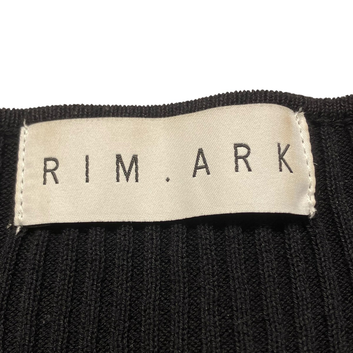 Rib knit slim tops薄手ニット460FSL70-0160