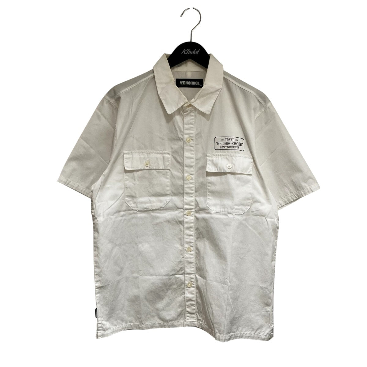 NEIGHBORHOOD CLASSIC WORK C-SHIRT．SS半袖シャツ211TSNH-SHM02 古着・中古-1枚目のアイテム画像