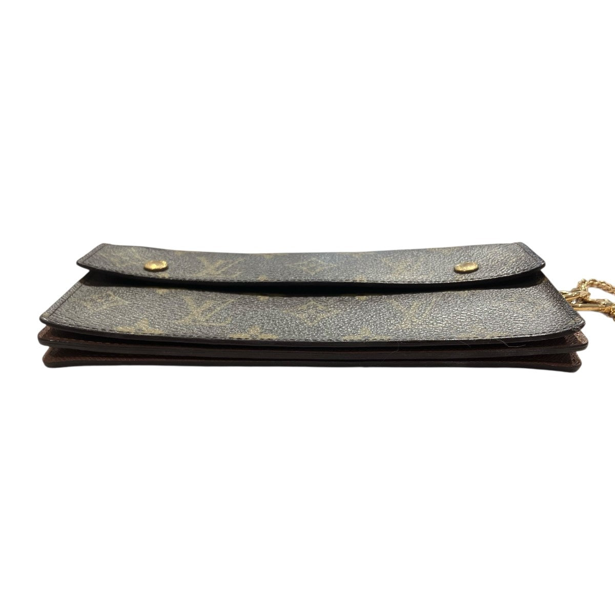 美品 ルイヴィトン長財布 ポルトフォイユ アコルディオン チェーン付 メンズ LOUIS VUITTON（ルイ・ヴィトン） モノグラム ポルトフォイユ アコル