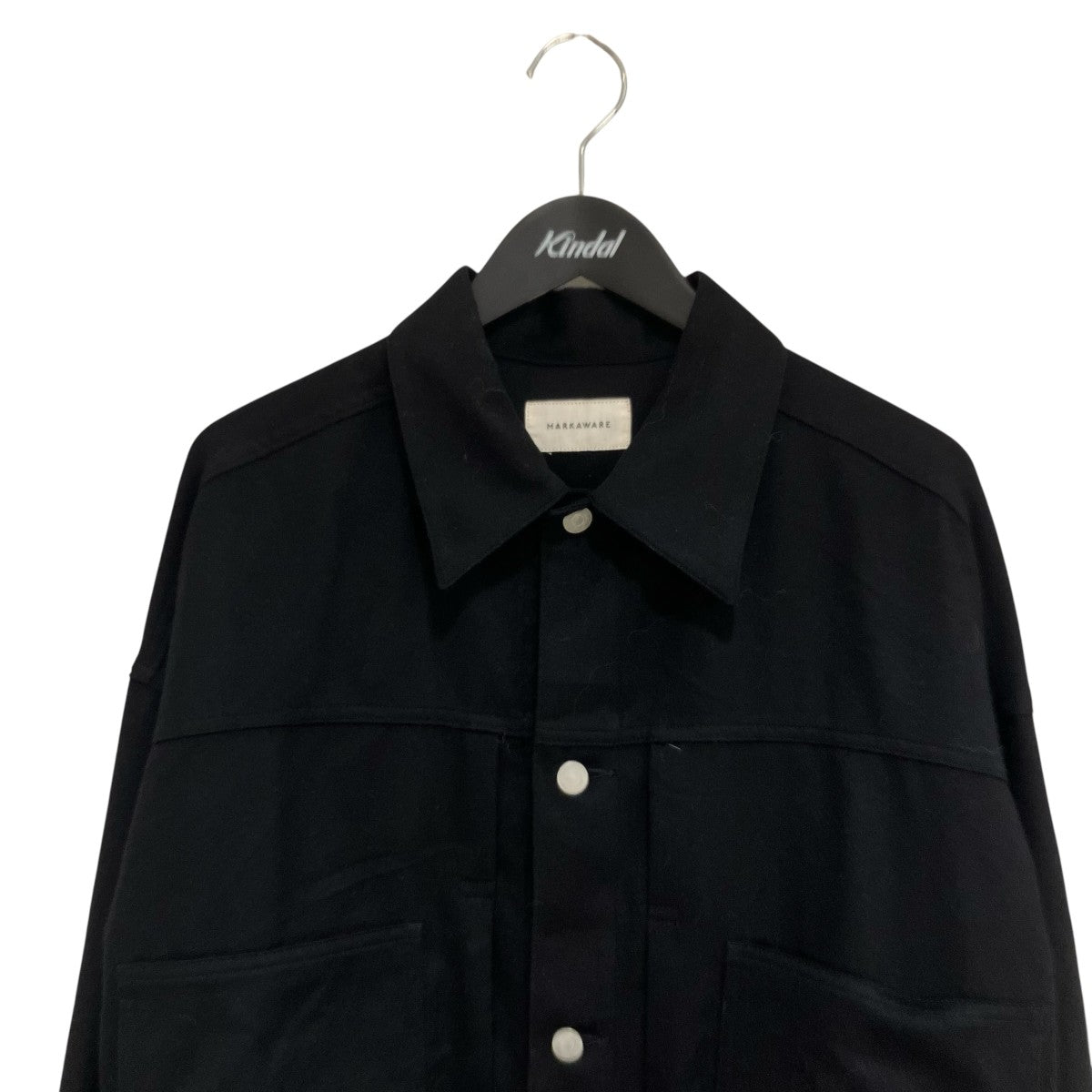 MARKAWARE 2ndタイプWool Tracker JacketジャケットA23F-33BL01C 古着・中古-3枚目のアイテム画像